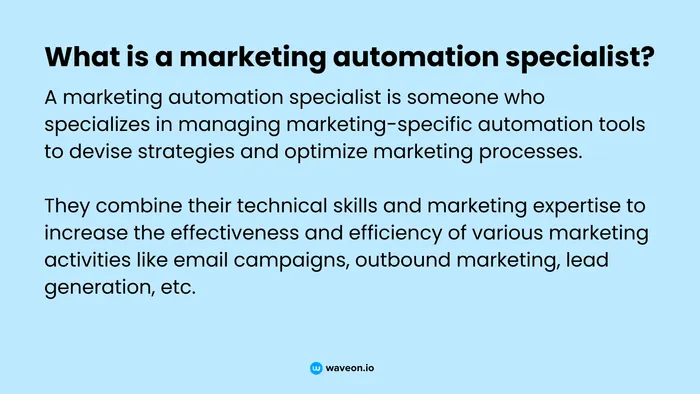 Marketing Automation Specialist: Job Description Template for Your Next