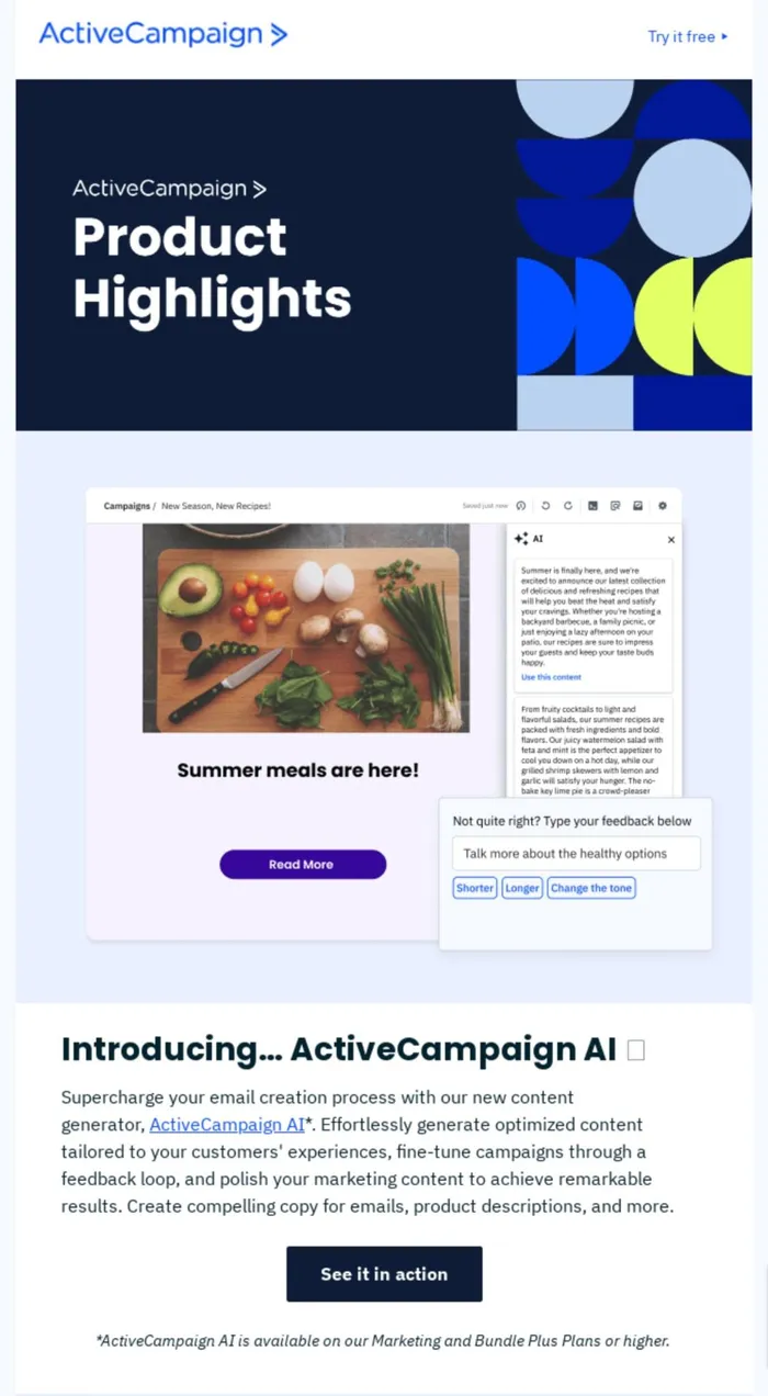 ActiveCampaign AI Launch
