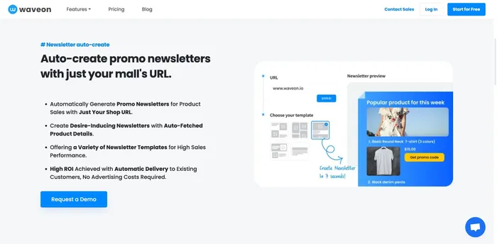 Newsletters automation waveon