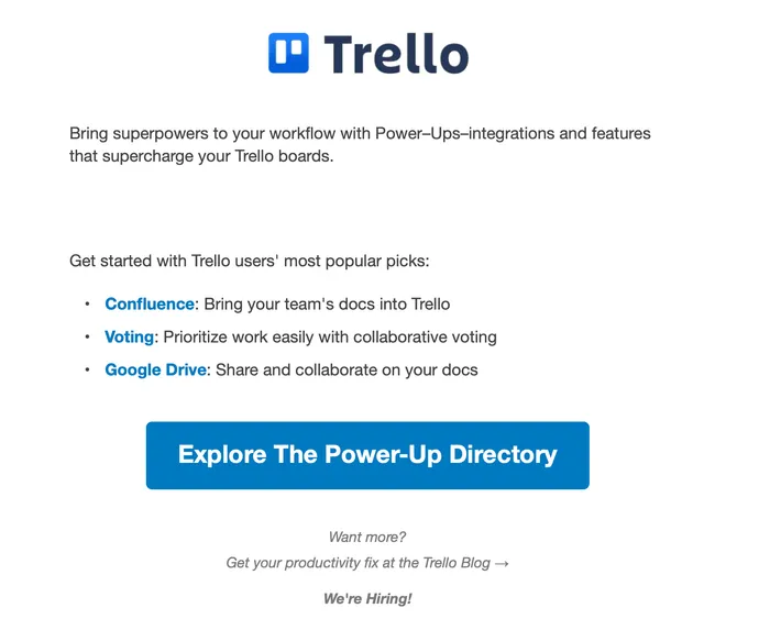 trello product mention