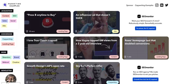 Marketing Examples