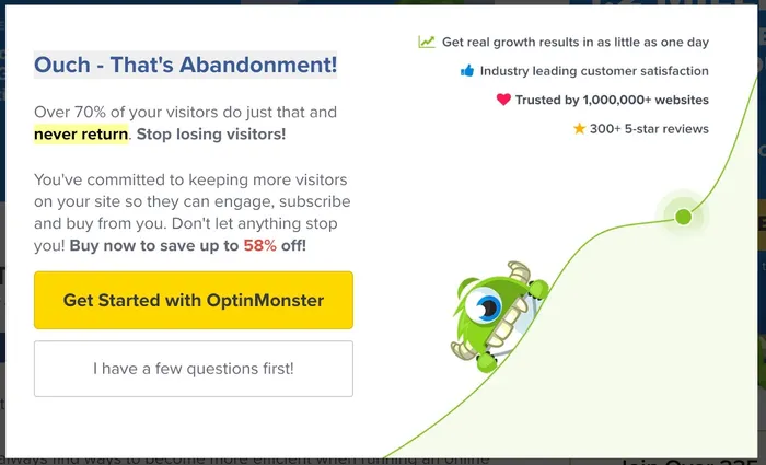 optinmonster popup