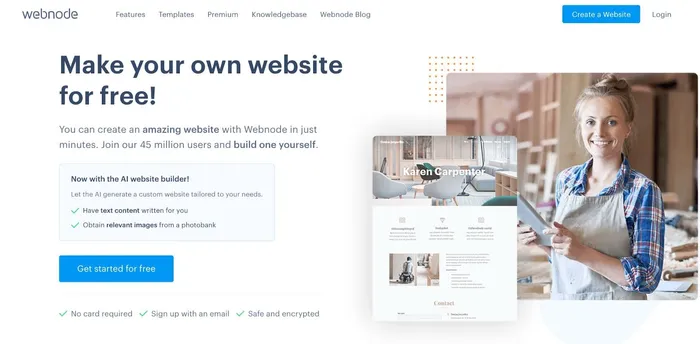 Webnode Website Builder Build a Website for Free